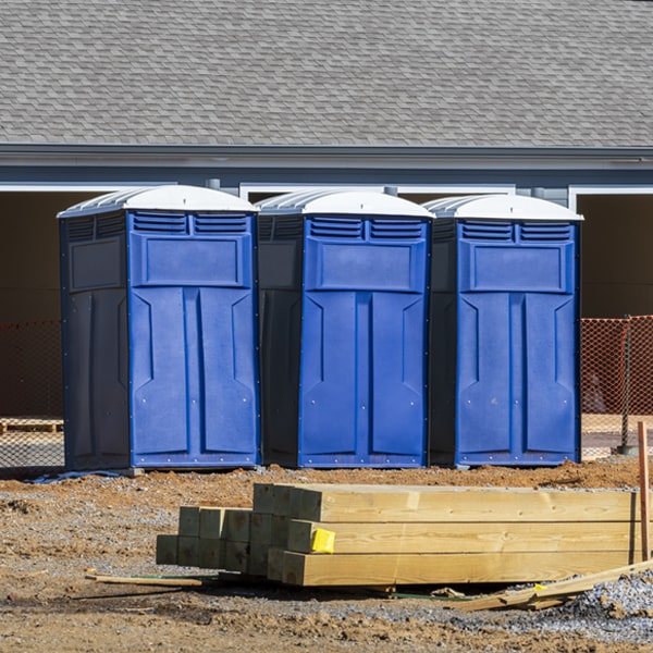 can i customize the exterior of the portable toilets with my event logo or branding in Wilseyville